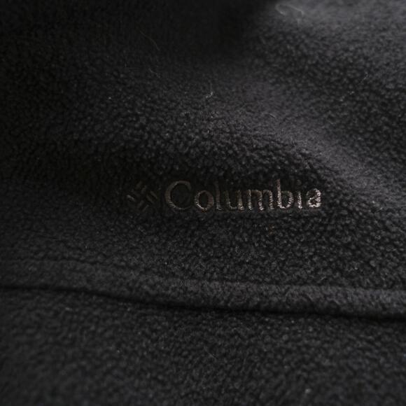 Columbia Boys Girls Warm Fleece Full Zip Solid Black Coat Jacket Youth Large - Picture 3 of 8